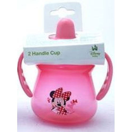 Disney Minnie Mouse Baby Handle Cup hrnček s dvoma ušami 6+ 150 ml