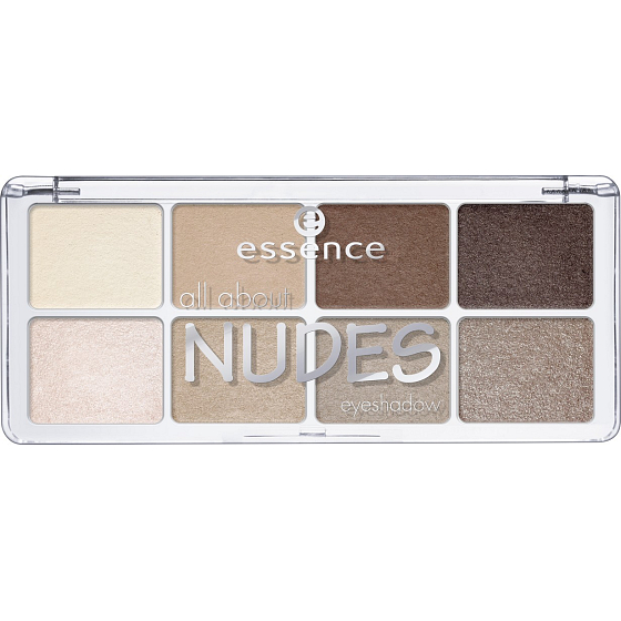 Essence All About Nudes Eyeshadow paletka očných tieňov 02 Nudes 9,5 g