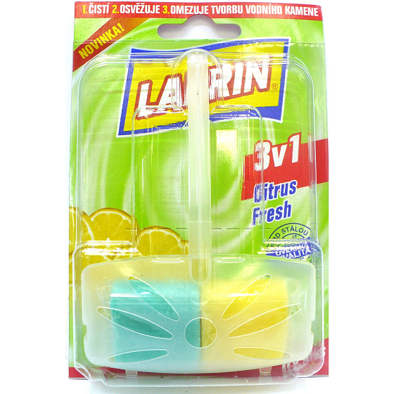 Larrin 3v1 Citrus Fresh Wc záves komplet 40 g