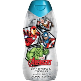 Marvel Avengers 2v1 šampón a kondicionér na vlasy pre deti 350 ml