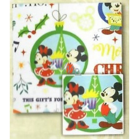 Nekupto Darčekový baliaci papier 70 x 150 cm Vianočný Winter Magic, Mickey Mouse