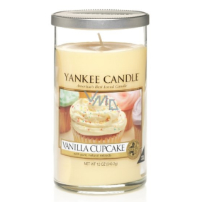 Yankee Candle Vanilla Cupcake - Vanilkový košíček vonná sviečka Décor strednej 340 g