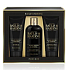Baylis & Harding Men Čierne korenie a Ženšen 2v1 šampón a sprchový gél 300 ml + sprchový gél 200 ml + balzam po holení 200 ml, kozmetická sada pre mužov