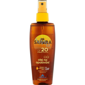 Astrid Sahara OF20 Vodeodolný olej na opaľovanie sprej 150 ml