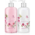 Baylis & Harding Ruže, Mak a Vanilka tekuté mydlo 300 ml + mlieko na ruky 300 ml, kozmetická sada