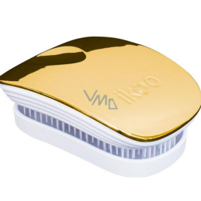 Ikoo Pocket Metallic Vreckový kefa na vlasy podľa čínskej medicíny Soleil White