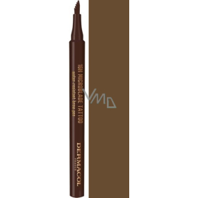 Dermacol 16H Microblade Tattoo Eyebrow Pen fix na obočie 01 1 ml