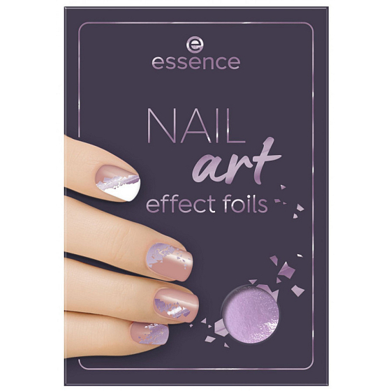 Essence Nail Art Effect Foils fólie na nechty 02 Intergalilactic 1 kus