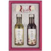 Bohemia Gifts Wine Spa Lily and Grapes sprchový gél 200 ml + šampón na vlasy 200 ml + toaletné mydlo 30 g, kozmetická sada pre ženy