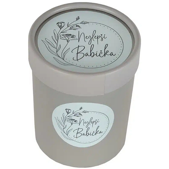 Bohemia Gifts Vonná sviečka v darčekovom balení The Best Grandma 200 g