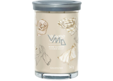 Yankee Candle Warm Cashmere - Vonná sviečka Warm Cashmere Signature Tumbler veľká sklenená 2 knôty 567 g