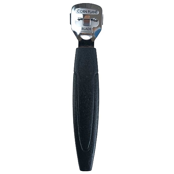 Orezávač na päty čierny 14 cm + žiletky 5 kusov