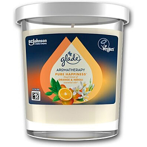 Glade Aromatherapy svíčka vonná Pure Happiness, 170 g Glade Aromatherapy svíčka vonná Pure Happiness, 170 g