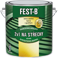 FEST-B S2141, antikorózny náter na železo, 0280 hnedý, 2,5 kg