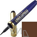 Maybelline Liner Express Eyeliner očné linky hnedá 3 ml