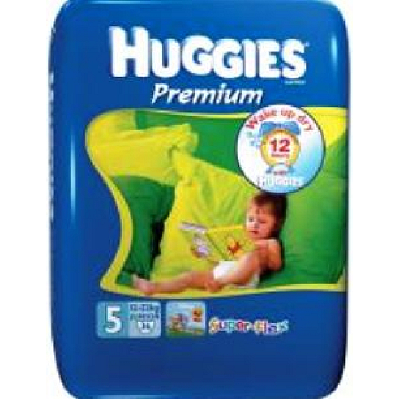 Huggies Premium veľkosť 5, 12 - 22 kg plienkové nohavičky 36 kusov