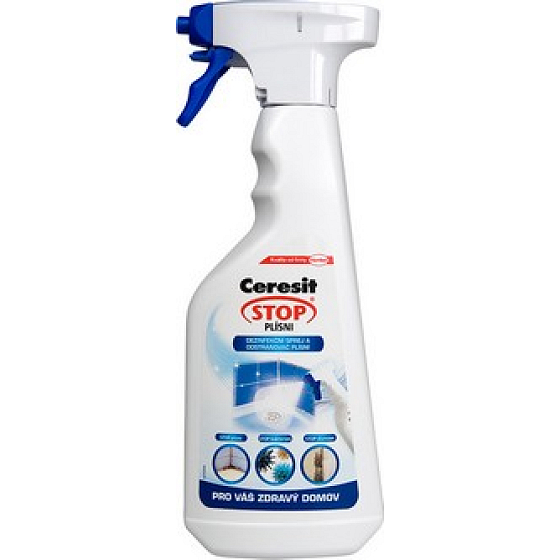 Ceresit Stop plesni Dezinfekčný sprej a odstraňovač plesní 500 ml
