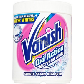 Vanish Oxi Action Crystal White odstraňovač škvŕn na bielu bielizeň 1 kg