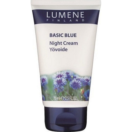 Lumene Basic Blue Night Cream nočný krém 75 ml