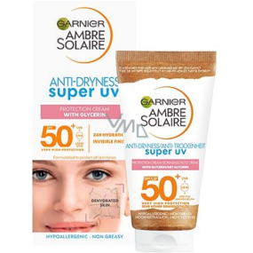 Garnier Ambre Solaire Sensitive Advanced Face UV Cream OF50 + opaľovací krém na tvár 50 ml