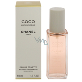Chanel Coco Mademoiselle toaletná voda náplň pre ženy 50 ml s rozprašovačom