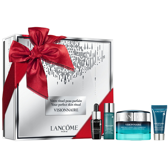 Lancome Visionnaire multikorekční krém 50 ml + sérum 7 ml + očný korektor 5 ml + sérum 7 ml, kozmetická sada