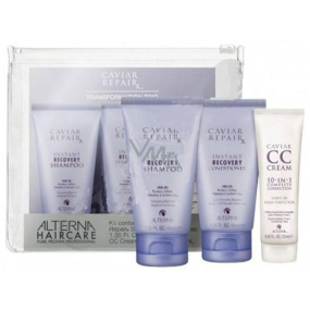 Alterna Caviar RepaiRx Transformation šampón na vlasy 40 ml + kondicionér na vlasy 40 ml + CC Cream 25 ml, cestovné darčeková sada