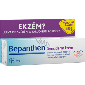 Bepanthen Sensiderm krém proti ekzému, úľava od svrbenia 50 g