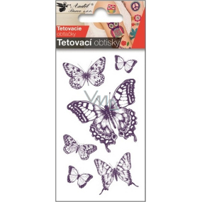 Tetovacie obtlačky Motýle s vidlochvosta 10,5 x 6 cm