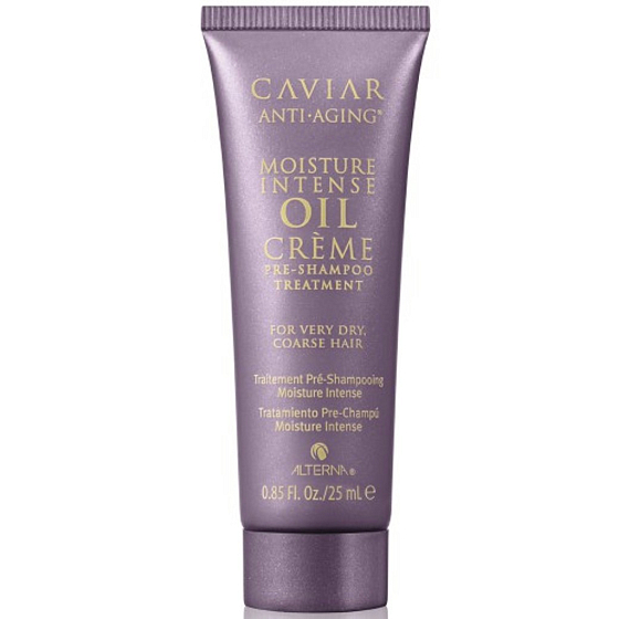 Alterna Caviar Moisture Intense Oil Treatment olejová intenzívna kaviárová hydratačná kúra pre veľmi suché, hrubé, nepoddajné vlasy 25 ml Mini