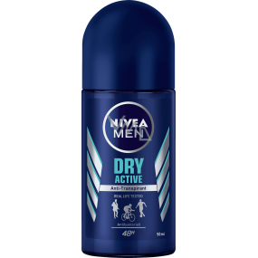 Nivea Men Dry Active guličkový antiperspirant dezodorant roll-on 50 ml