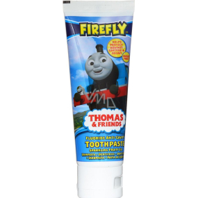 Thomas & Friends - Lokomotíva Tomáš Bubble Gum s fluoridom 6+ zubná pasta 75 ml