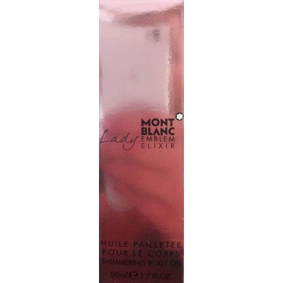 Montblanc Lady Emblem Elixir trblietavý telový olej pre ženy 50 ml