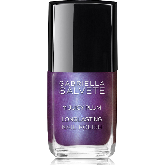 Gabriella salva Longlasting Enamel dlhotrvajúci lak na nechty s vysokým leskom 11 Juicy Plum 11 ml