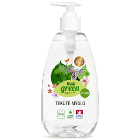 Real Green Clean tekuté mydlo na ruky vo vegánskej kvalite 500 g