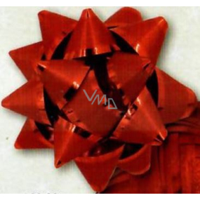 Nekupto Hviezdica strednej luxus vianočný, zl. pr. červená 6,5 cm HV 109 30