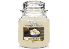 Yankee Candle Coconut Rice Cream - Krém s kokosovou ryžou vonná sviečka Classic strednej sklo 411 g