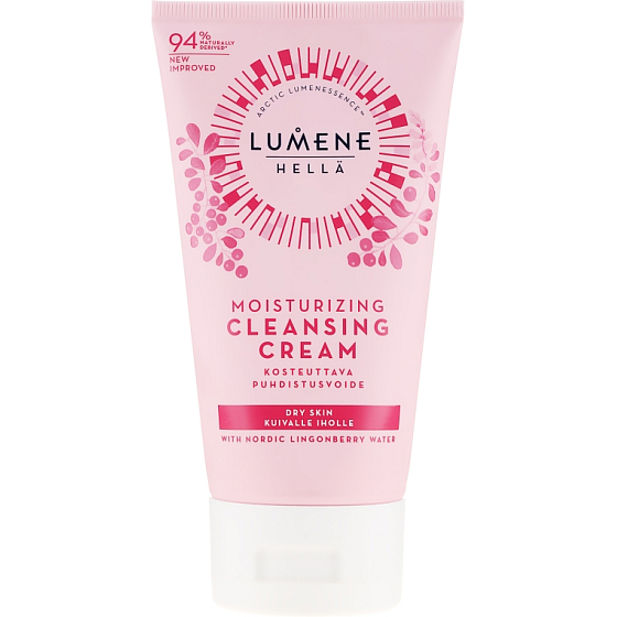 Lumene Hella Moisturizing Cleansing Cream čistiaci hydratačný krémový gél pre normálnu aj suchú pokožku 150 ml
