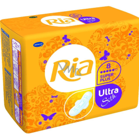 Ria Ultra Silk Super Plus intímne vložky 8 kusov