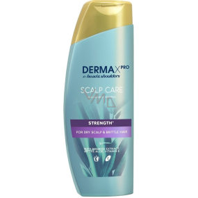 Head & Shoulders Dermax Pro Strength posilňujúci šampón proti lupinám na suchú pokožku hlavy 270 ml