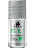 Adidas Cool & Dry 6v1 antiperspirant roll-on pre mužov 50 ml