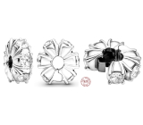 Prívesok Striebro 925 Light clip stopper, klip korálek na náramok, symbol