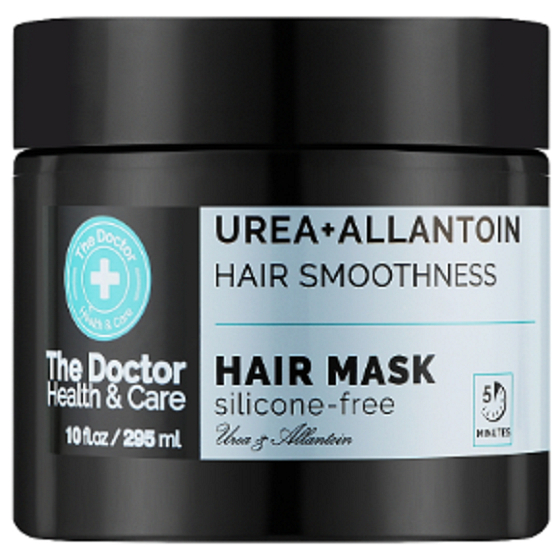The Doctor Health & Care Urea + Alantoin vyhladzujúca maska na vlasy 295 ml