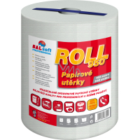 BALsoft Roll950 2vrstvé papierové utierky, 182 m, 923 útržkov, 1 rola
