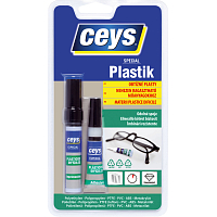 Ceys Special Plastik lepidlo na ťažké plasty, 3 g + 4 ml