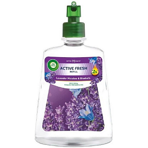 Air Wick Active Fresh náhradná náplň Levanduľová lúka & Modré kvety, 228 ml