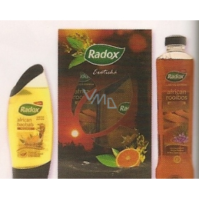 Radox Exotická sprchový gél 250 ml + pena do kúpeľa 500 ml, kozmetická sada