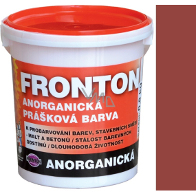 Fronton Anorganická prášková farba Gaštanová vonkajšie a vnútorné použitie 800 g