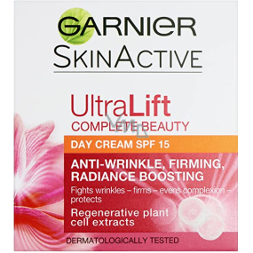 Garnier UltraLift SPF15 spevňujúci denný krém proti vráskam 50 ml