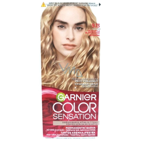 Garnier Color Sensation farba na vlasy 9.13 Veľmi svetlá blond dúhová